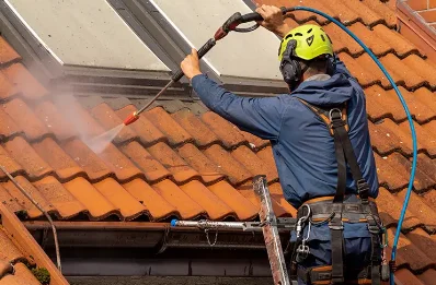Démoussage et hydrofuge de toiture à Soumoulou